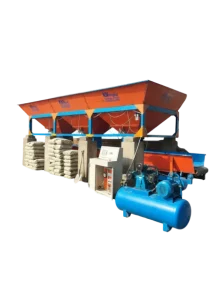 Hollow Block Machine Hopper System 30000W